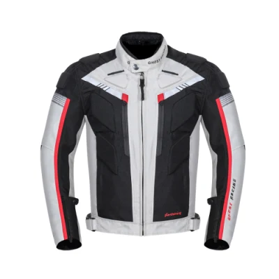 Personalizar chaqueta de motocicleta a prueba de viento, chaqueta de Moto para hombres, ropa de carreras automática