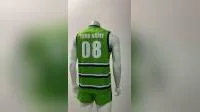 Ropa de rugby transpirable con impresión digital de tinta importada Aibort (N